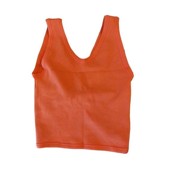 *nwt* Out From Under Wrap It Up Seamless Reversible Bra Top Orange - Picture 4 of 5
